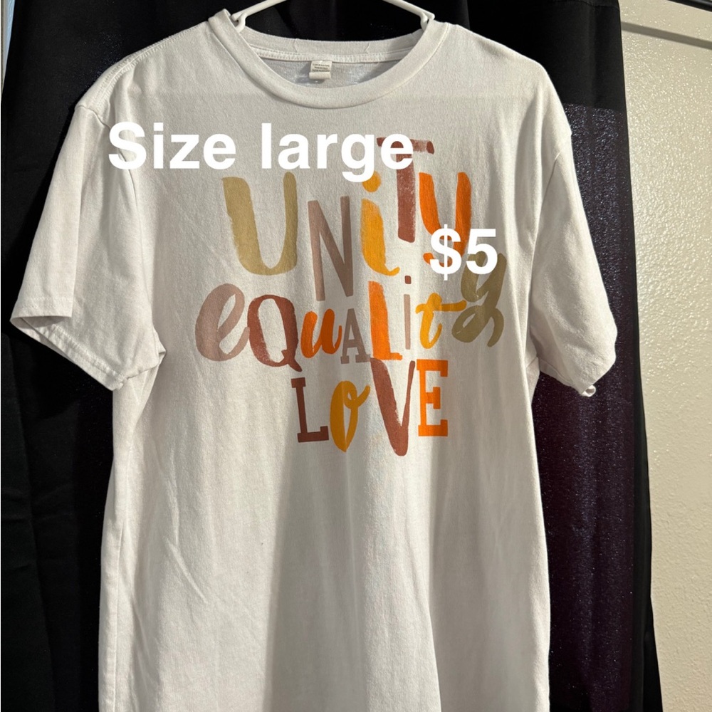 Unity Equality Love Graphic T-Shirt